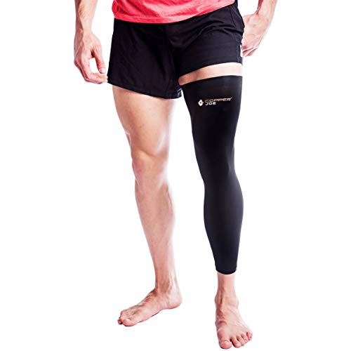 Buy 2 Pack - Copper Joe Knee Compression Sleeve - Highest Copper Content Knee  Brace. Support for Jogging, Running, Gym, Weightlifting, Workout, Arthritis  and ACL. Fit for Men and Women (X-Large) Online
